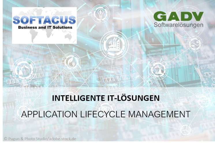 Application Lifecycle Management Flyer von GADV